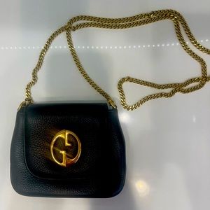 Gucci 1973 Black Crossbody Bag!